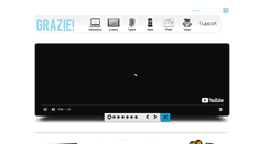 Desktop Screenshot of graziemedia.com
